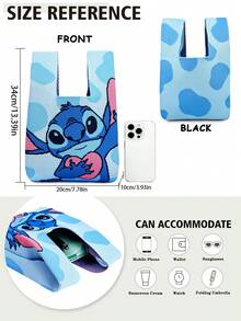 Disney 卡通针织手拿包、胸包、小钱包，可轻松容纳手机、钱包、口红等日常必需品，满足您的旅行需求 - 彩色 - 查看 8