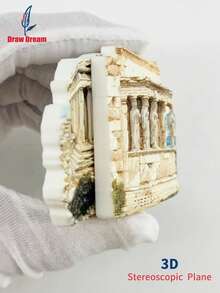 1 chiếc nam châm tủ lạnh 3D hình Acropolis của Athens, bộ sưu tập quà lưu niệm du lịch thế giới, thích hợp trang trí nhà cửa, văn phòng, nhãn dán tủ lạnh từ tính kỷ niệm du lịch cá nhân hóa, quà tặng thủ công trang trí nhà cửa, nhà bếp, phòng ngủ, văn phòng, tủ, quà lưu niệm ngày lễ, món quà nhỏ tinh tế. - Nam châm tủ lạnh độc quyền - Xem 2