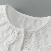 Detachable Collar, Versatile Peter Pan Collar, Fake Collar, Ruffled Collar, Lace Collar Decoration For Women - Multicolor - View 7