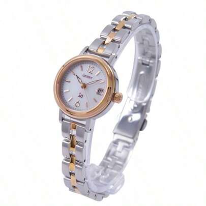 Orient Io Solar-Powered Watch For Women, Strap Style SWG02002W0