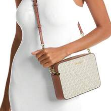 Michael Kors Jet Set Item Printed Lady Crossbody Small Square Bag 35F8GTTC3B VANILLA - 香草色35F8GTTC3B VANILLA - 查看 2