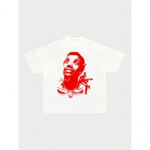 Jorge Ben Jor Oversized Streetwear T-Shirt - White - View 4