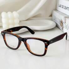MELINDA FASHION Eyeglass Frames For Men Or Women, Nylon - C4 onça fosco - Xem 6