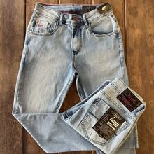 elluss Ellus Pants With Elastane Simple Elegant LIGHT BLUE - 藍色 - 查看 7