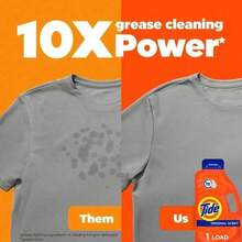 Liquid Laundry Detergent, Original – 152 Loads, 170 Fl Oz (Pack Of 2), Powerful Stain Removal, Long-Lasting Freshness, Trusted Clean, Gentle On Clothes, Ideal For High-Efficiency And Standard Washers, Keeps Clothes Soft & Smelling Fresh, Perfect For Large Families, Affordable & Effective For Everyday Laundry, Helps Maintain Fabric Integrity, Works Well On Tough Stains, Original Scent For A Classic Freshness. - 2 Pack - View 7