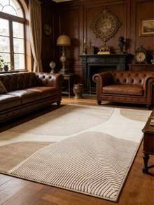 1pc Luxury Soft Printed Rug, Lightweight, Machine Washable, Rectangular For Indoor, Entryway, Porch, Creating Elegant Home Decor, Rug, Bedroom Decor, Home Decor, Room Decor - Multicolor - View 4