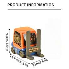 1个新款叉车造型自动削笔器，手摇旋转式削笔器，奖品，派对用品，办公文具 - 彩色 - 查看 9