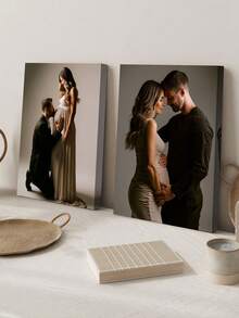 Bộ 2 tranh canvas treo tường tùy chỉnh, tranh poster không khung cá nhân hóa, tranh canvas có khung trang trí trong nhà ấm cúng, thích hợp làm quà tặng Ngày của Mẹ, đám cưới, lễ tốt nghiệp, quà kỷ niệm cá nhân hóa, trang trí phòng, có thể tùy chỉnh, trang trí phòng ngủ, quà tặng tùy chỉnh, tranh ảnh, hình ảnh, tranh treo tường có khung, quà tặng bạn thân, quà tặng gia đình, quà sinh nhật, quà tặng cho bạn trai, bạn gái, gia đình, người yêu, bạn bè - Nhiều màu - Xem 3