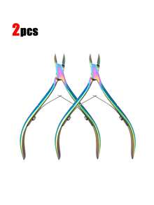 5/3/2/1 Pcs Stainless Steel Nail Clipper Set, Nail Trimmer, Cuticle Nipper, Nail Care Tools - Multicolor - View 8