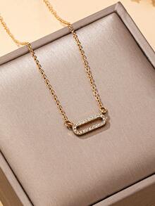 Women's Fashion Pendant Necklace, Geometric Pendant Necklace - Pendant - View 2