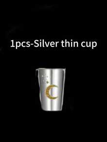 175ml Gold Double-Layer Stainless Steel Sharing Cup | Middle East Crescent Moon Star & Vine Pattern Insulated Cup | Gift Hot Cold Drinkware,Gold Double-Wall Stainless Steel Sharing Cup | Middle Eastern Crescent - Multicolor - View 11