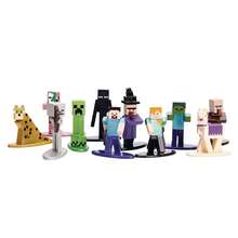 Simba Minecraft 1 pieza Bolsa ciega de misterio Mini figura de metal - Nano Metal Persona pequeña, 13 exquisitas figuritas coleccionables de Nano Metal, entrega aleatoria, aproximadamente 4 cm cada una - Multicolor - Ver 7