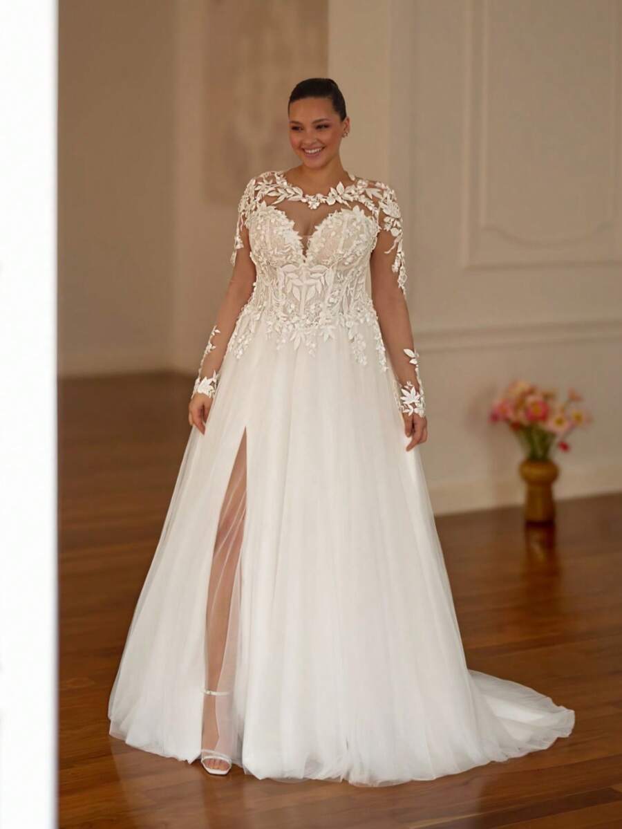 Wedding Dresses - 白色 - 查看 1