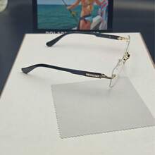 High-End Men's Flat Lens Glasses, Suitable For Reading And Daily Wear. Casual Accessory Glasses, All Season - Multicolor - View 4