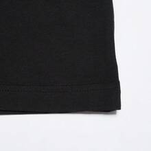 Puma Áo thun thể thao nam tay ngắn cổ tròn, chất liệu nhẹ, in logo lớn, thích hợp cho mùa xuân/hè. - màu đen - Xem 5