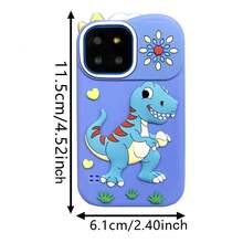 儿童互动学习手机，内置8款益智游戏、字母学习、MP3音乐、双摄像头、视频拍摄、手电筒、闹钟、日历，2.8英寸屏幕，配有硅胶保护套 - 彩色 - 查看 11