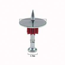 Fastener Pin with Washer Robust Fastener Washer Steel Nail Kit for Ceiling Cement Wall Concrete - Clavo de arandela de fijación - Ver 2