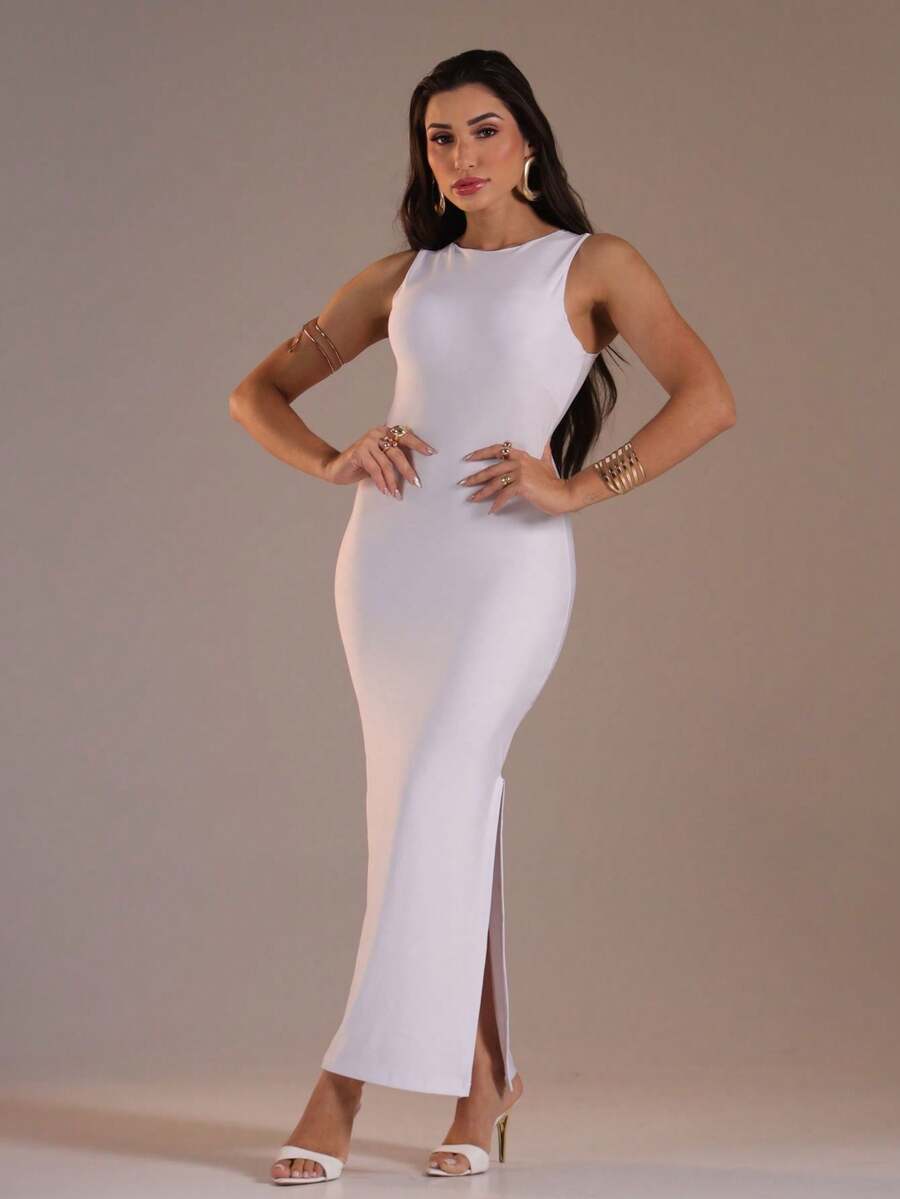 Women Dresses - trắng - Xem 1