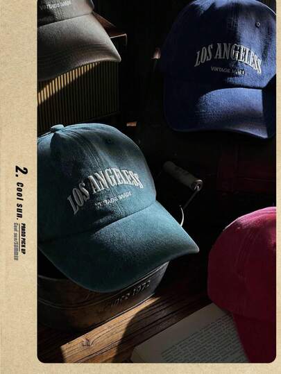 Unisex Retro California Baseball Cap - Lightweight Breathable CAL Letter Print (California West Coast), Vintage Washed Appearance, Non-Stretch Snug Fit, Suitable For Beach, Surfing And Casual Outfits