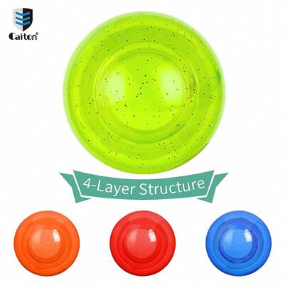  Caiton 1包4层高尔夫球 | 五种颜色可选（绿色、红色、黄色、橙色、蓝色） | 高度耐用且抗冲击设计，适合高尔夫练习、户外运动和家庭娱乐 | 专为高尔夫爱好者设计，是送给男士和女士的完美礼物。