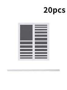 20入透明戒指尺寸調整器，隱形戒指尺寸調整器，透明戒指套組，女用戒指尺寸縮小隱形貼片，透明DIY縫製珠寶工具組，戒指尺寸調整套組 - 適用於婚戒、珠寶及戶外活動，適合所有尺寸，佩戴舒適 - A - 查看 16