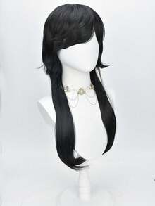 Tóc giả 26 inch, kiểu dáng sứa và đuôi sói, thiết kế tự nhiên, mềm mại, không đường may, phù hợp để sử dụng hàng ngày, đa năng cho cosplay, bộ tóc giả phủ kín đầu. - Nhiều màu - Xem 13