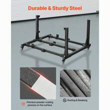 Garage Storage Racks - Black - View 6