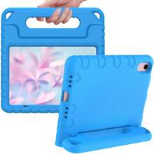High-Quality Tablet PC Case With Stand, Built-In Screen Protector, Lightweight Handgrip Shell - Blue - View 16