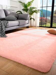 Plush Rug 2.00 X 1.50 Beige - 乾枯玫瑰色 - 查看 2