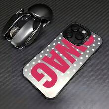 Phone Case - Swag Polka Dot Rose Red Letter For IPhone 17/16/15/14/13/12/11/7/8/PLUS/PRO/PROMAX/AIR/X/XS/XR  Galaxy S Series 21/22/23/24/25/ULTRA/Plus High Quality Beautiful Cute Phone Case - 黑色 - 查看 2