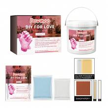 Kit de Molde de Manos – el Kit Original de Moldes de Manos para Parejas – Regalos de San Valentín para Ella y Él - Regalos de Aniversario y Compromiso para Mujeres, Hombres, Mamá, Esposa, Novio, Novia, Boda, Novia - Ropa formal - Ver 13