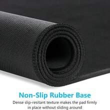 Alfombrilla de ratón de gran tamaño de unicolor simple, alfombrilla de escritorio de oficina, superficie de tela suave antideslizante, protector de escritorio XXL, disponible en varios colores, suministros de oficina, decoración de oficina - Minimalismo - Ver 5