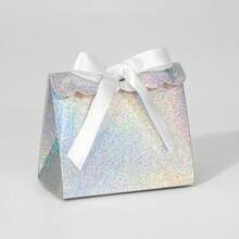 20pcs Mini Packaging Bags, Lace Small Paper Bags, Ribbon Bow Delicate Packaging Bags, Gift Boxes, Small Gift Bags, Suitable For Wedding Party, Candy Packaging - Lace-trimmed Paper Bag - View 19