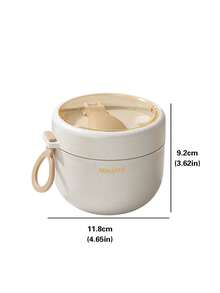 Lunch Box Set With Spoon And Fork, Leak-Proof Oatmeal Cup, Breakfast Cup, Lunch Bag, Food Container, Suitable For School, Work, Camping, Picnic, Study, Kitchen Storage Box, Cabinet Organizer, Kitchen Accessories - Multicolor - View 13