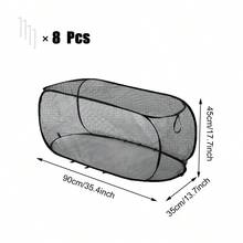 Pop Up Garden Plants Cover With 8 Ground Nails In 4 Sizes Mesh Netting Covers Net Cage Guard Protector For Protecting Plant Vegetable Fruit Flowers Seedlings Herbs From Birds Animals - A - 查看 9
