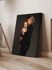 1 Tranh canvas khung gỗ cá nhân hóa, chống thấm nước, tranh chân dung và ảnh nghệ thuật theo yêu cầu, món quà hoàn hảo cho bạn bè và gia đình, tuyệt vời để trang trí phòng ngủ, phòng khách và hành lang, quà tặng sinh nhật, tốt nghiệp, làm mới nhà cửa, trang trí Giáng sinh, tân gia. - Nhiều màu - Xem 2