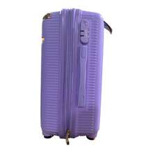 Maletas de 10 kilos o 20 pulgadas con ruedas giratorias y diseño elegante para viajes y vacaciones - Rosa - Ver 3