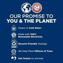 Arm & Hammer Clean Burst Liquid Laundry Detergent, 200 Fl Oz (200 Loads) - Concentrated HE Compatible Formula With Powerful Stain & Odor Elimination, Fresh Clean Burst Scent, Effective In Cold Water, High Efficiency Washer , Long Lasting Value Size For Family Laundry Needs, Deep Cleaning Action For Bright Clothes - 預設&33 加載 - 查看 10