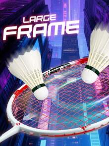 SALYWEE T700 Ultralight Full Carbon Fiber Badminton Racket, Professional Level, 6U 30lbs High Tension, 7.0mm Handle, Exquisite Pattern With Malaysian Iconic Building Vibrant Design, MY 2.0, Includes Racket Bag - Multicolor - View 6