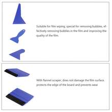 Juego completo de herramientas para cerrar bordes, 21 piezas/juego. Rascador sin rayaduras para cambiar el color de las pegatinas de los coches. - A - Ver 5