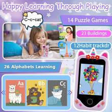 幼儿益智玩具手机,配备2.8英寸触摸屏、双摄像头、游戏、MP3音乐播放功能,支持32GB SD卡,适合3-12岁儿童学习,是完美的生日礼物。 - 彩色 - 查看 10