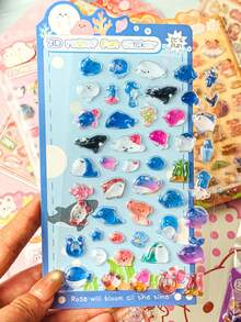 3D Cartoon Crystal Gem Stickers Toy, Suitable For Cute Girls, Phone Decoration, Scene Creation, Notebook Design. Decorations - Gifts. Ideal For Home Decor, Party Decoration, Birthday Gifts And Various Holiday Gifts, Fashionable. Fashion Item. Luxury. Sewing. DIY. The Perfect Gift For Friends Or Partners. Graduation Ceremony - Opening Ceremony. Back To School Gift - Graduation Gift. Easter Gift. Easter. Valentine's Day Gift. - Multicolor - View 15