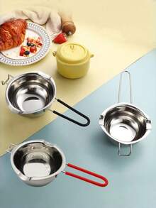 Stainless Steel Double Boiler Pot - Culinary Companion For Chocolate, Butter, Candy Making - PVC-Free Kitchen & Restaurant Essential - View 2