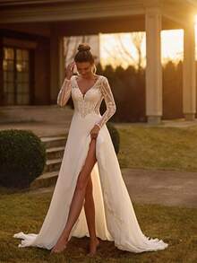 Wedding Dresses - White - View 3