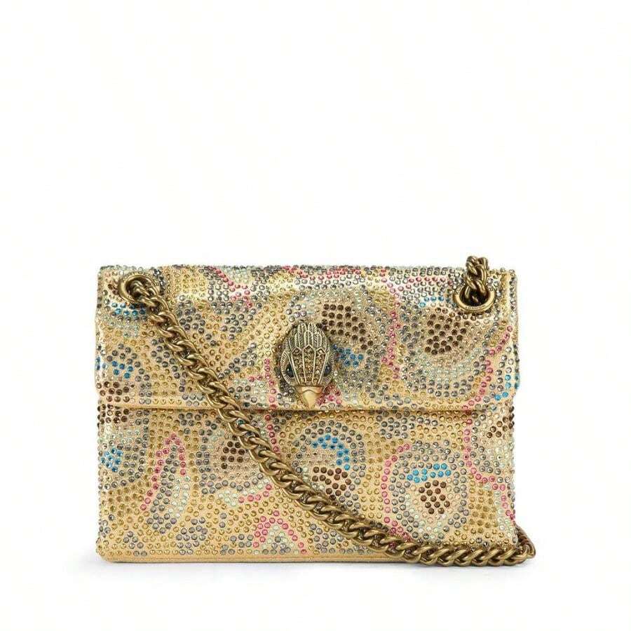 Kensington Mini Embellished Convertible Crossbody |  | Women Crossbody - 深黃色 - 查看 1