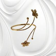 Gold Plated Forearm Bracelet - GOLDEN 17 - View 2