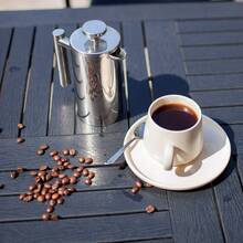 1000ML French Press Stainless Steel Coffee Tea Filter Maker Plunger Pitcher - Silver - View 4