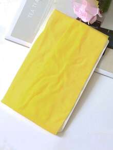 1 đôi tất lụa mỏng màu vàng gợi cảm dành cho nữ, đa năng, thoải mái, thoáng khí, thiết kế tối giản thời trang, chống xước, phù hợp cho mặc hàng ngày, công sở, dã ngoại, mùa xuân/thu. - Màu vàng - Xem 5