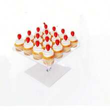 Acrylic Dessert Stand, Wedding Party Sweet Treat Display Rack, Cupcake Cookie Tray Cake Dessert Display Shelf - View 6