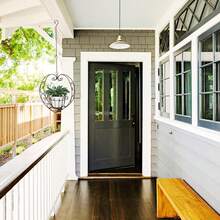 Hanging Plant Holder,Wrought Iron Heart Shape Plant Pot Holder, Indoor & Outdoor Hanging Planters Holder For Patio, Porch, Bedroom, Living Room(Raw Embroidery Color) - 鄉村棕色鄉村棕色 - 查看 6